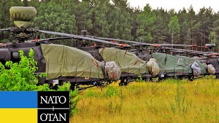 20 Вертолетов Ah-64 Apache Прибыли На Границу С Украиной И Переброшены В Запорожье
