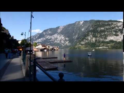 Hallstadt see Austria  قريه و بحيرة هالوشتات النمسا