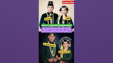 Pernikahan Ayu ting-ting dan Suaminya Ji changwook‼️🥰#trending #ayutingting #jichangwook #shorts