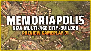 A Truly Unique SingleCity Builder! MEMORIAPOLIS Preview Gameplay
