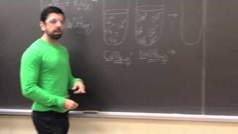 Forming a Precipitate - Double Displacement Reactions Demo