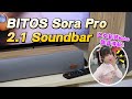 [音響開箱] BITOS Sora Pro 2.1 Soundbar 超強功率輸出低頻震撼《乙女新夢》Maho為你聲音導航 #bitos #sorapro #soundbar  #乙女新夢 #maho