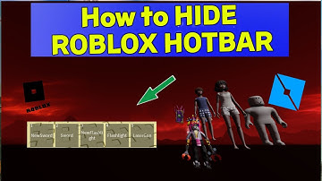 How to Hide Roblox Tools Hotbar with Scripts