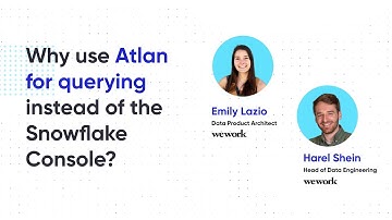 Querying in Snowflake Data Catalog - Atlan vs. Snowflake Console Directory
