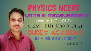 SI Units | Parallax Method , Volumetric | Measurement Of Mass , Length , Time | Class 11 Chapter 2