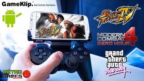 Android 3D Games playing with Dualshock 3 (gameklip)