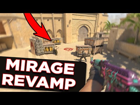 New CS2 update: Mirage added & Loadout system!