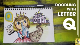 Doodling using the Letter Q