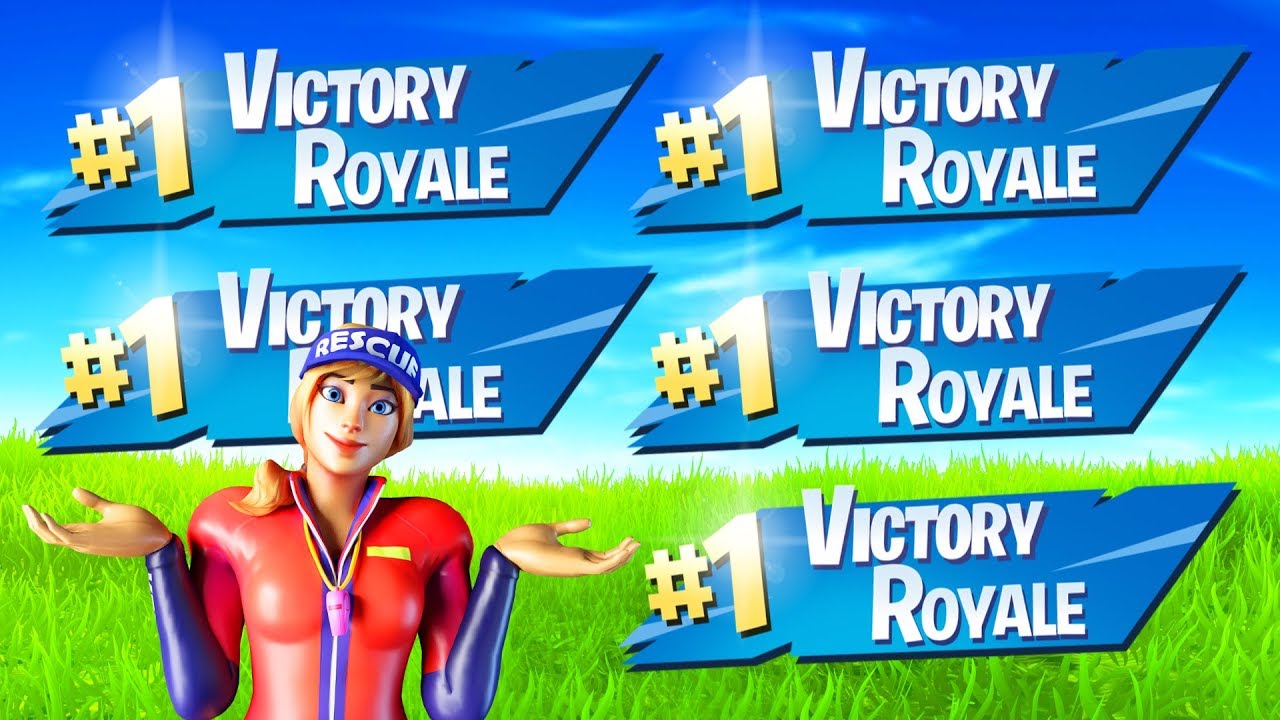 One Video 5 Victory Royales Fortnite Youtube