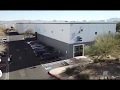 Retro manufacturing drone tour