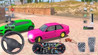 Taxi Sim 2020 🚖👮‍♂️ OLD BMW UBER DRIVER - Car Games 3D Android iOS Gameplay screenshot 2