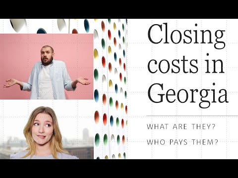 GEORGIA CLOSING COST UPDATED