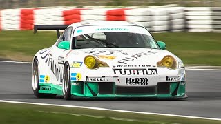 Modified Porsche 996 GT3 RS(R) in action: Accelerations, Fly Bys & Sound!