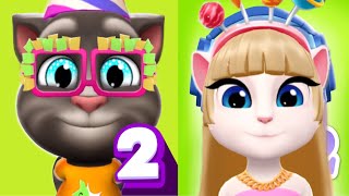 Happy New Year 2026 My Talking Tom 2 Vs My Talking Angela 2