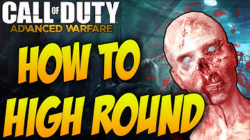 "EASY TRAIN SPOT" COD AW: Exo Zombies "BEST HIGH ROUND STRATEGY"