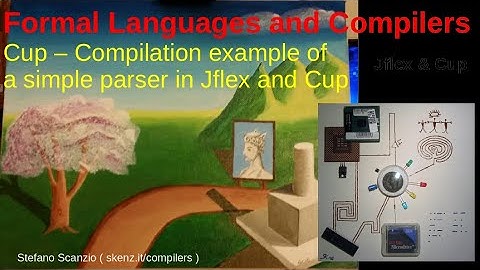 #18 FLC - Cup - Compilation example of a simple parser programmed in Jflex and Cup