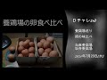 20210728養鶏場の卵を食べ比べ(飲み比べ？)