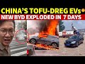 China’s Tofu-Dreg EVs Dark Secrets: New BYD Exploded in Less Than a Week | Non-deploying Airbags