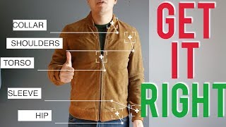 Bomber Jacket Fit Guide -The Correct Way To Wear It