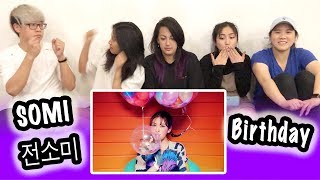 kpop Reaction Somi   Birthday