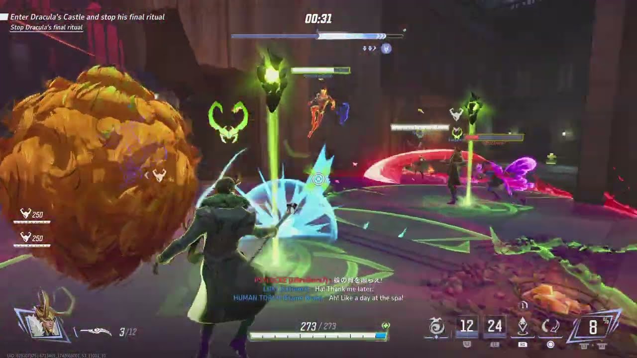 Marvel Rivals Loki Counter 2 Ultimates Psylock an Cloak&Dagger