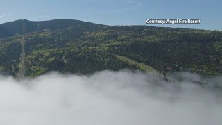 VIDEO: Landscape revealed behind Angel Fire fog