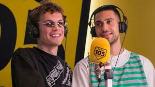 Mahmood e Blanco a 105 Mi Casa di Radio 105 (11/3/2022)
