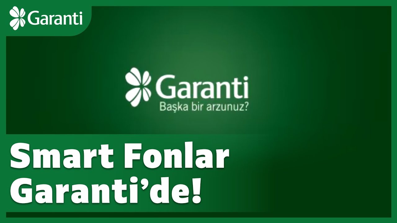 Yepyeni Bir Yatirim Anlayisi Smart Fonlar Garanti De Youtube