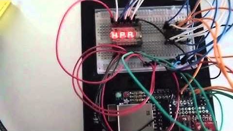 Arduino weather station