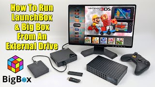 How To Run LaunchBox And Big Box From An External Hard Drive Or USB Stick screenshot 1