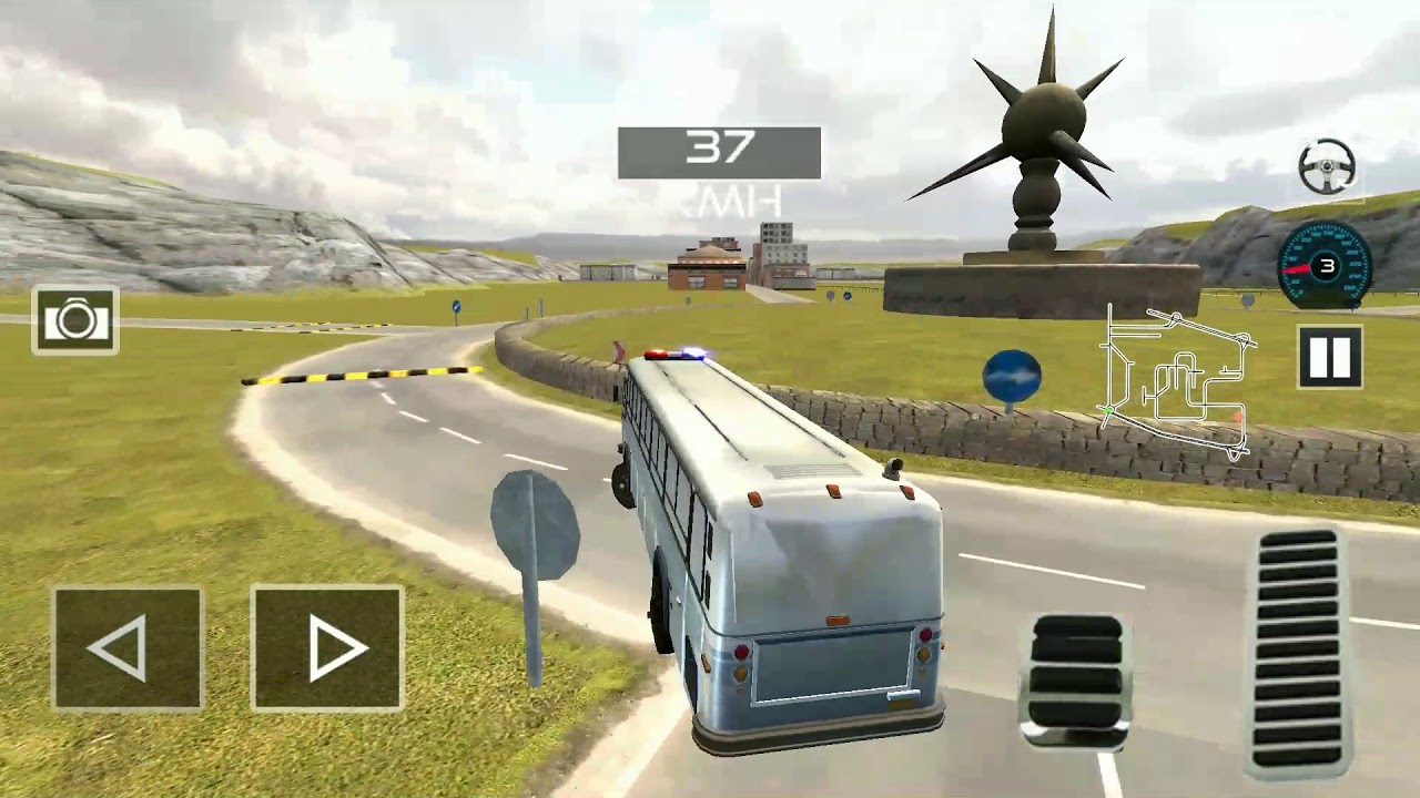 Indian Police Bus Simulator - Android Gameplay FHD