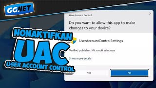 Cara Menonaktifkan User Account Control (UAC) di Windows 10/11