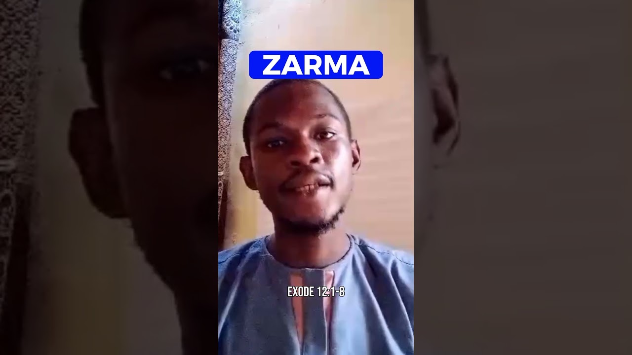 Zarma Níger - Exode 12 🙏🏿