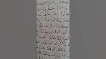 سورة الحج بصوت سعد الغامدي