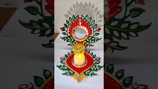 Beautiful Diy Diwali Coaster #diwali #shortvideo #ytshorts #art #shorts