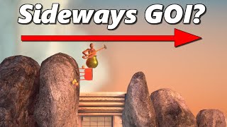 Getting Over It But It's Sideways! - MODDED Getting Over It With Bennett Foddy screenshot 5