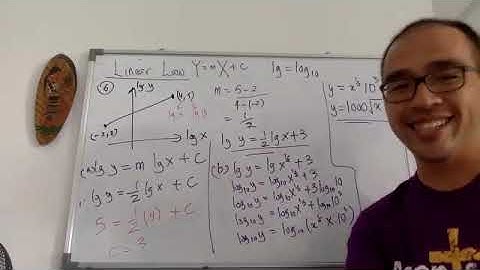 Online Classroom Series: Add Maths Form 5 Linear Law Paper 1 23 March Part 2/2