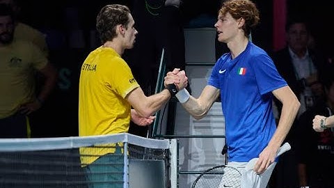 FULL UNCUT | Jannik Sinner vs Alex de Minaur Final Match | ITF Davis Cup Finals 2023 | TENNIS DAILY