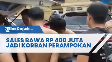 Sales Rokok Bawa Rp 400 Juta di Prabumulih Jadi Korban Perampokan, Ini Otak Pelakunya