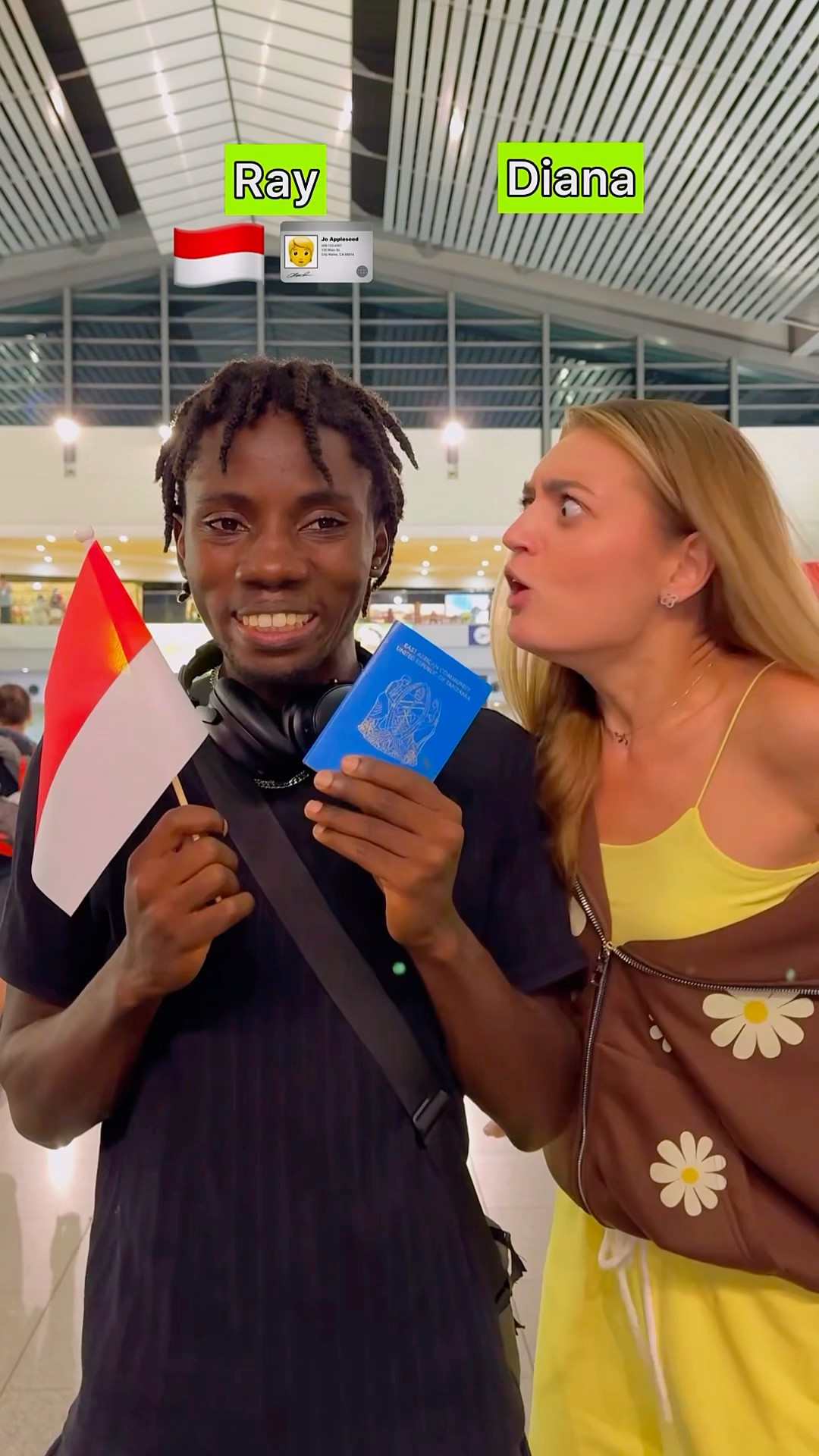 What?? Where are you from????✈️ #indonesia
