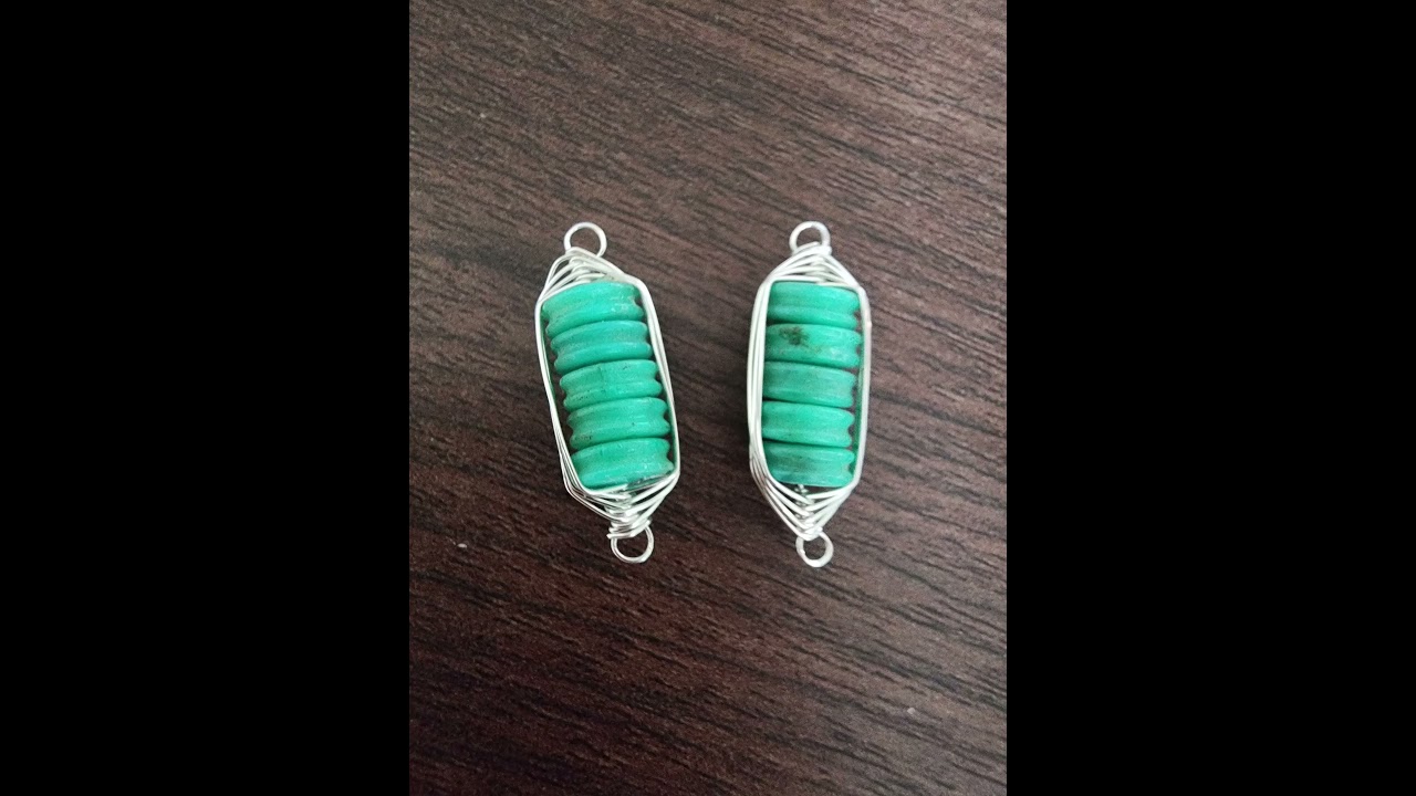 Amethyst and Turquoise Seaglass  