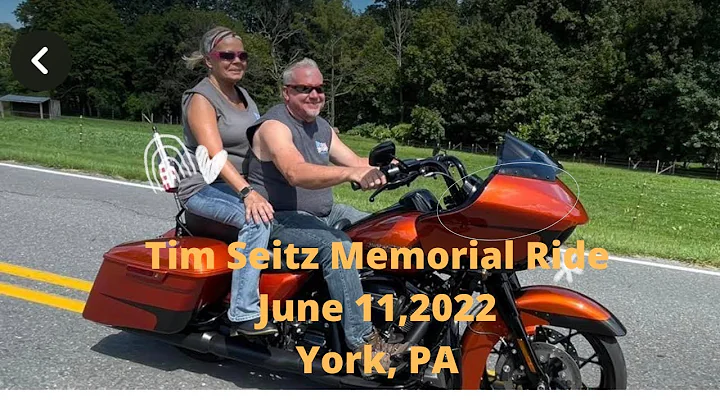Tim Seitz (01/31/22) Memorial Ride in York, PA
