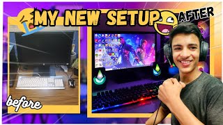 😉 My 👌 New 🎮 Gaming 🖥 Setup | In Real life |