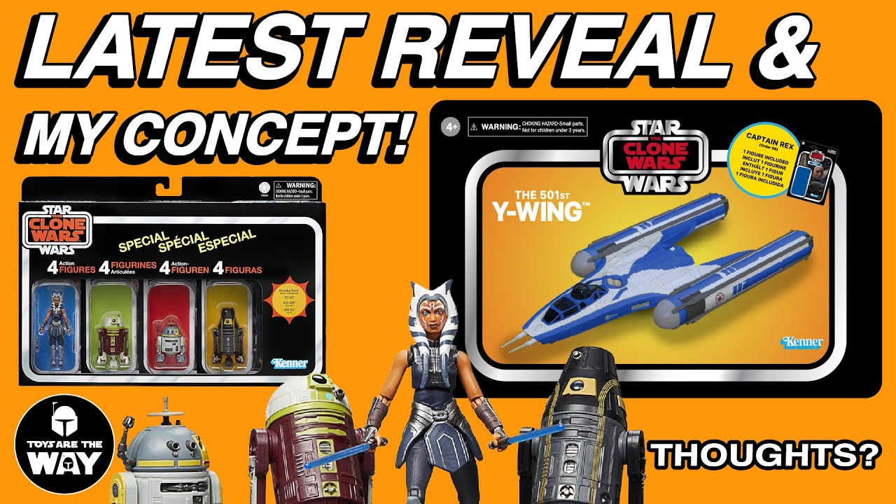New! The Vintage Collection Escape From Order 66 4-Pack Reveal 