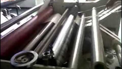 TESA Laminator Slitter Rewinder Machine (Remove The Bottom Release Liner Automatically)