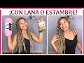 TRENZAS AFRICANAS CON LANA / ESTAMBRE- Explicado Detalladamente!