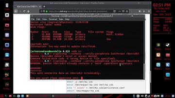 Make Parrot Live Persistent Encrypted USB