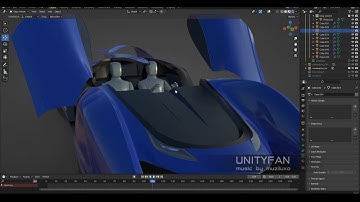 concept car quick modeling - vehicle 018 - part 3 - 4x timelapse