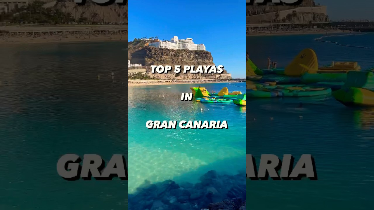 2 of 5 TOP PLAYAS IN GRAN CANARIA🏝️ #canaryislands #grancanaria #travel #travelguide #viaggio