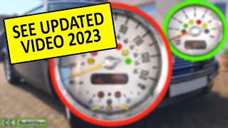 Mini Dashboard Lights Meaning - Mini R50 R53 First Generation 2000-2006